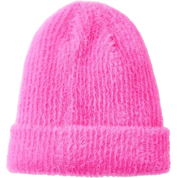 2024 Rip Curl Frauen Fuzzy Shallow Beanie 05OWHE - Hot Pink